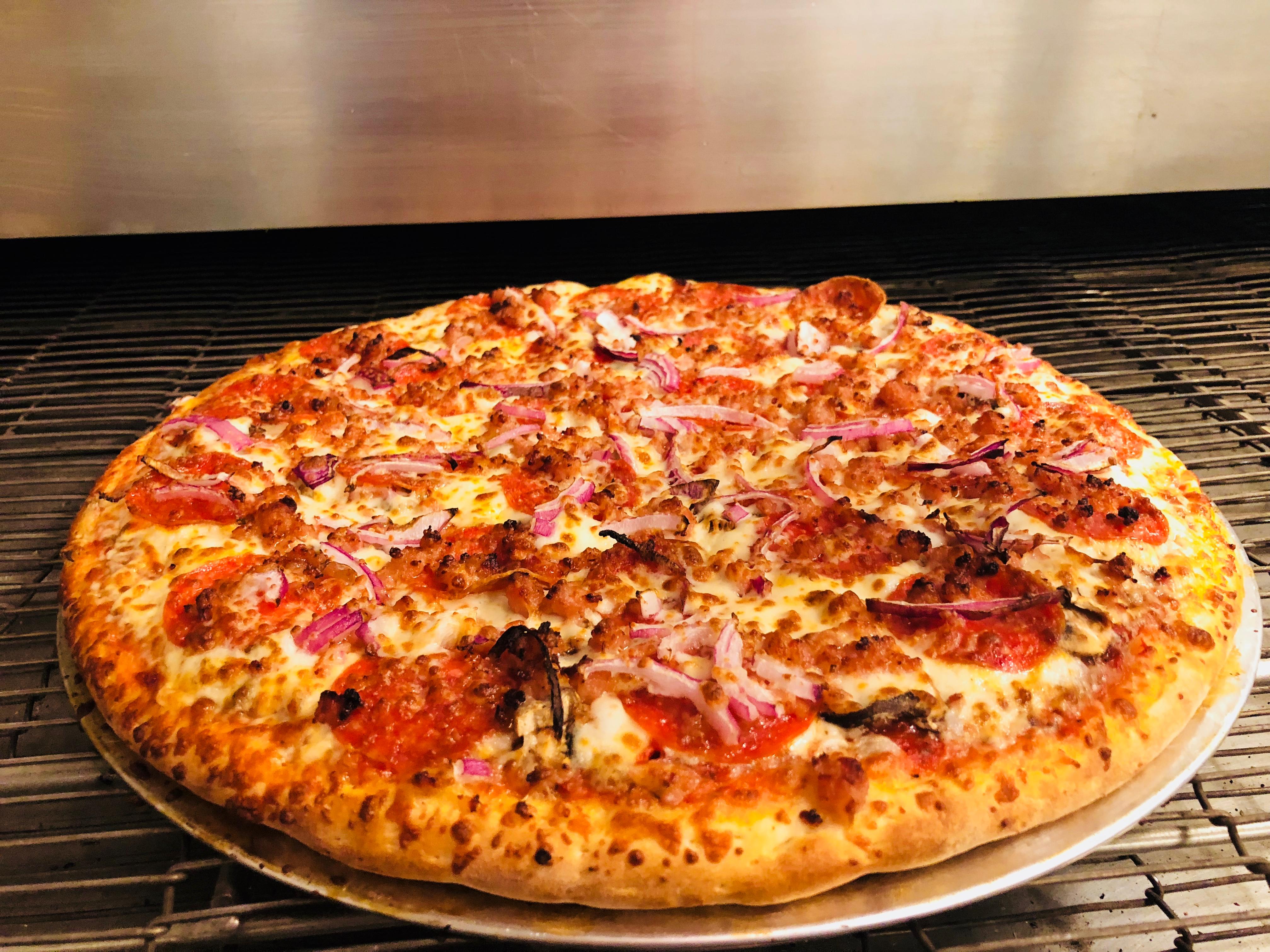 Plant based and specialty pizzas